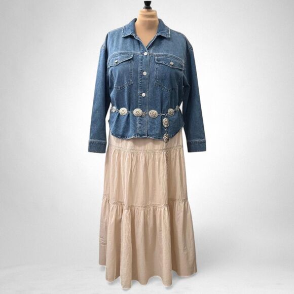 Edited by Remi Bader Women's Denim Top, NEW WITH TAGS! Size Large - Picture 2 of 7